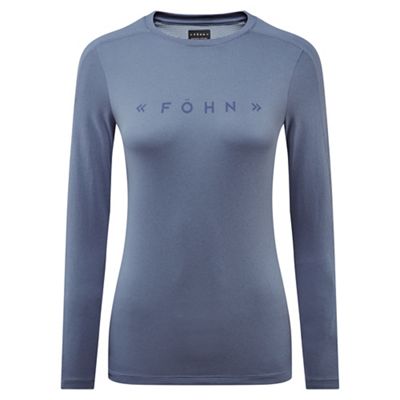 Föhn Women's Sun Protection Long Sleeve Tee - Vintage Indigo - UK 12, Vintage Indigo